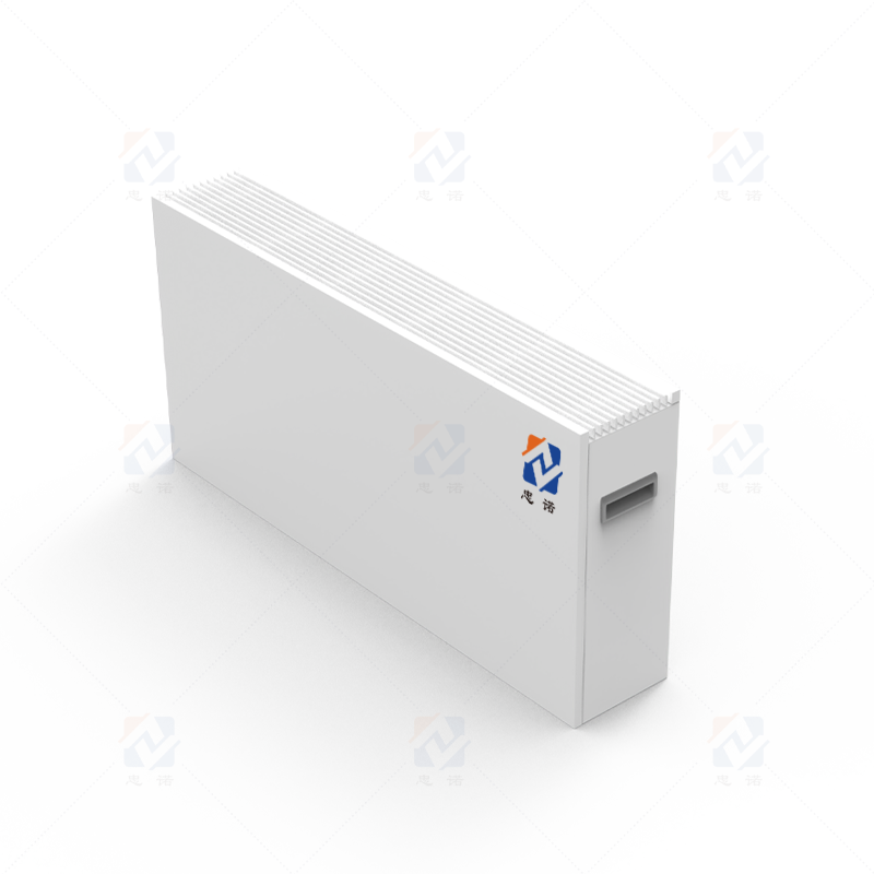 Vertical open mounted fan coil unit